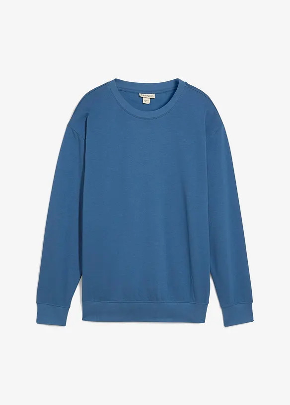 Oversized sweatshirt i 100% økologisk bomull, bonprix
