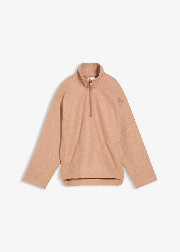Oversized genser i ullstil, bonprix
