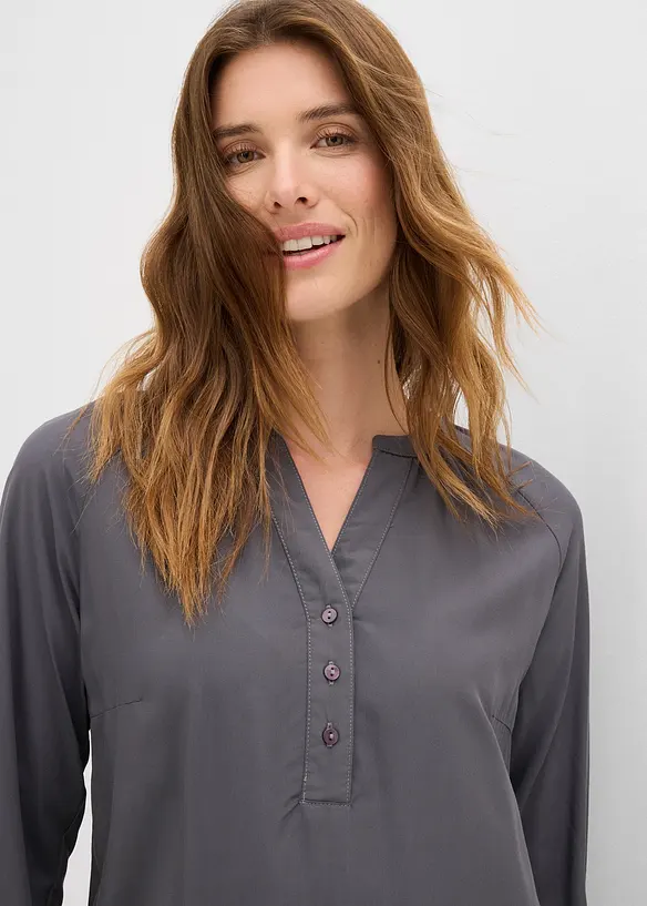 Bluse i lett viskose, bonprix