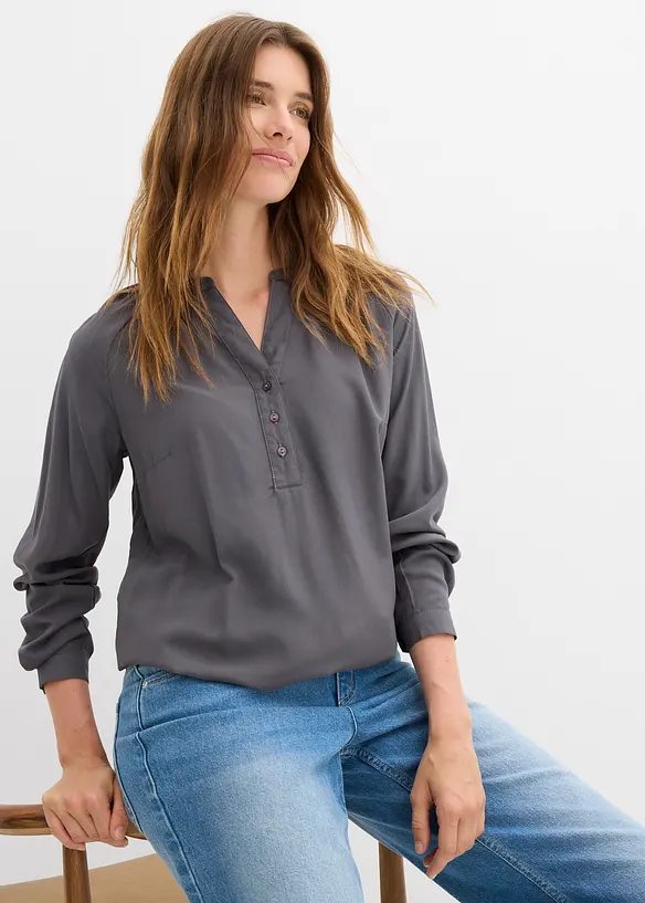 Bluse i lett viskose, bonprix