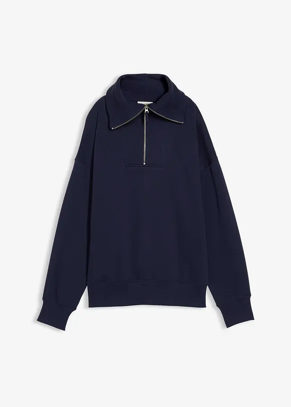 Sweatshirt i myk bomullsmiks, bonprix