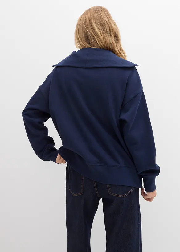 Sweatshirt i myk bomullsmiks, bonprix