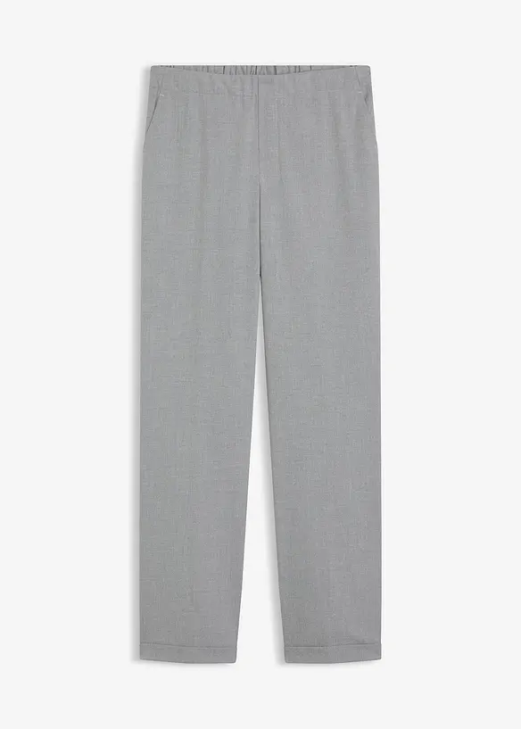 Pull on-bukse med oppbrett, bonprix