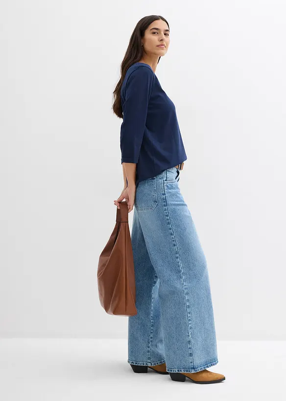 Topp i 100% bomull, bonprix