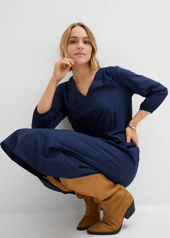 Kjole i 100% bomull, bonprix
