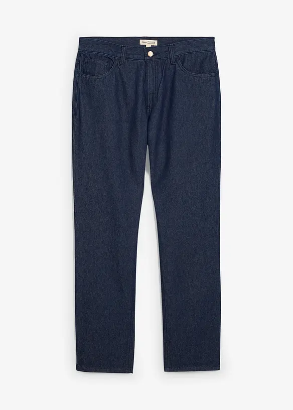 Relaxed Fit-jeans i 100% økologisk bomull, Straight, bonprix