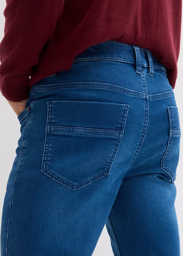 Classic Fit joggejeans med komfortlinning, Straight, bonprix