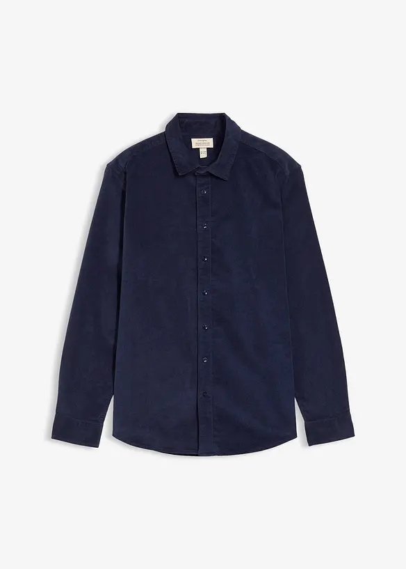 Kordfløyelsskjorte, Regular Fit, bonprix