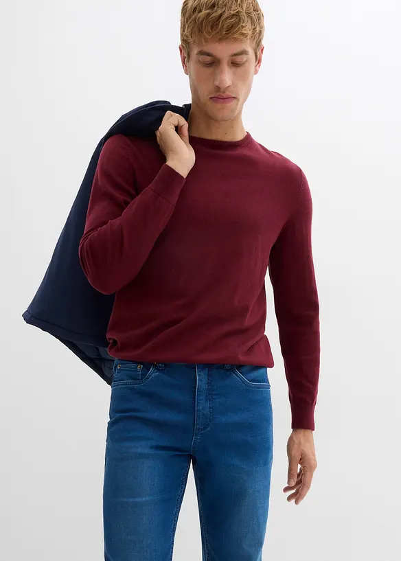 Classic Fit joggejeans med komfortlinning, Straight, bonprix