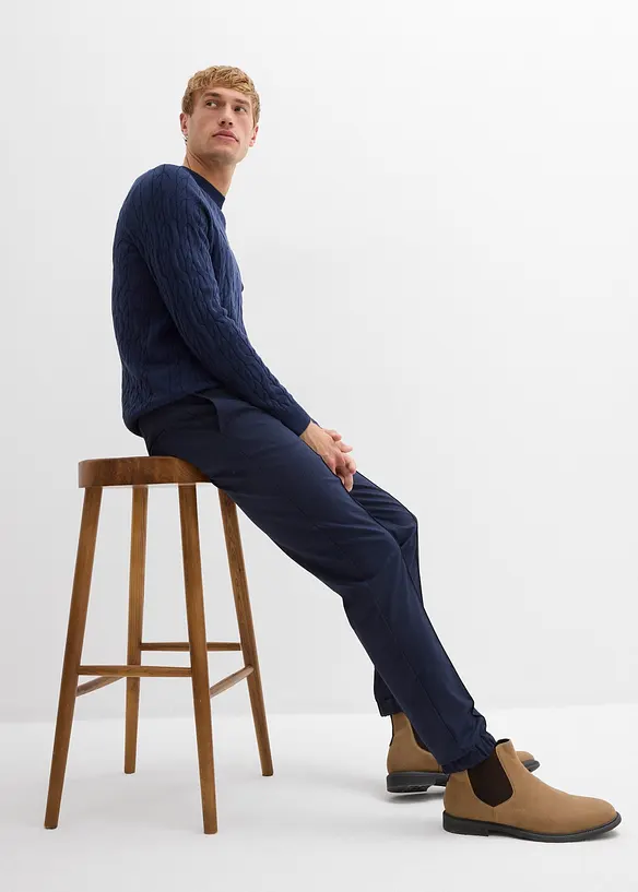 Stilren pull on-bukse, Relaxed Fit, bonprix