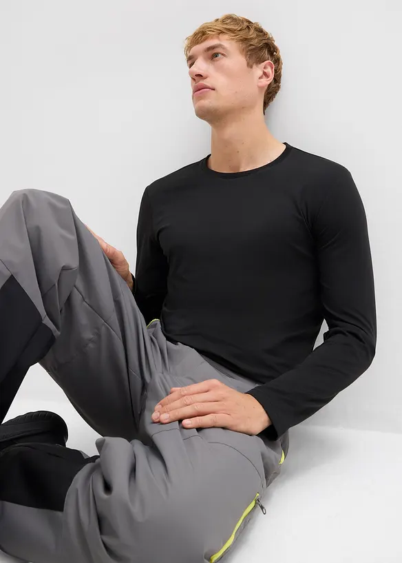 Langermet termo-overdel (2-pack), Slim Fit, bonprix
