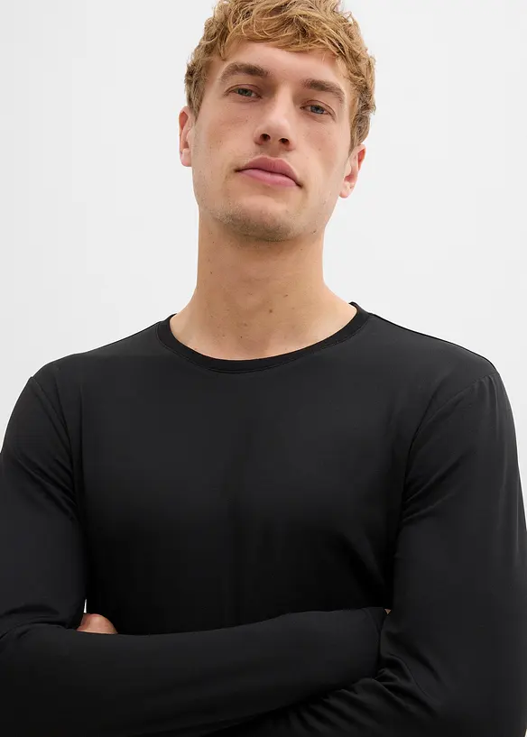 Langermet termo-overdel (2-pack), Slim Fit, bonprix