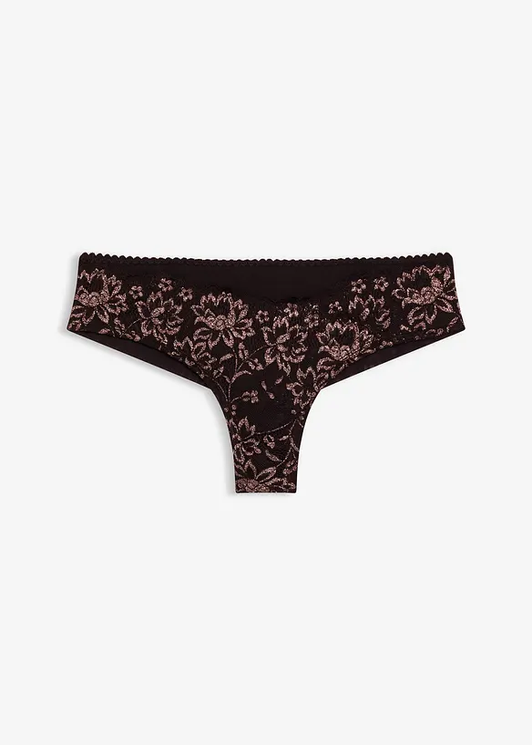 Brazilian-truse med glittergarn, bonprix