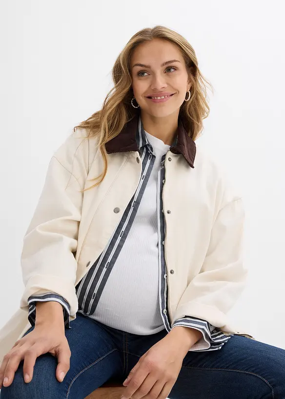 Mammajeans med økologisk bomull, Skinny, bonprix