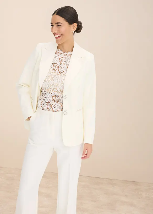 Blazer med smykkeknapper, bonprix