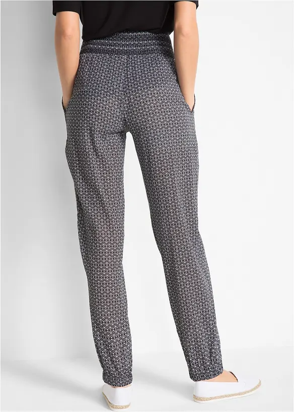 Krinklet harems-bukse, bonprix