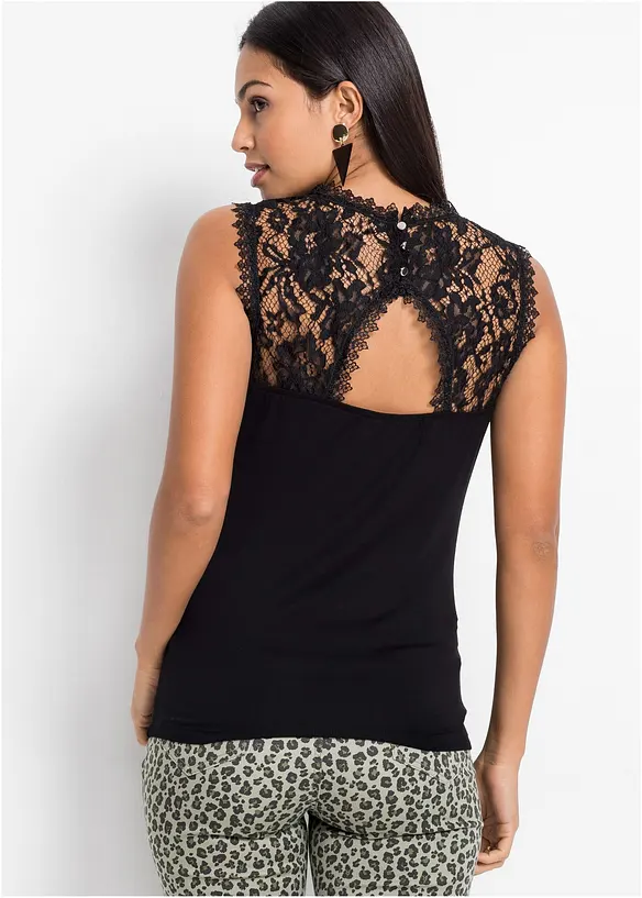 Singlet i viskosemiks, bonprix
