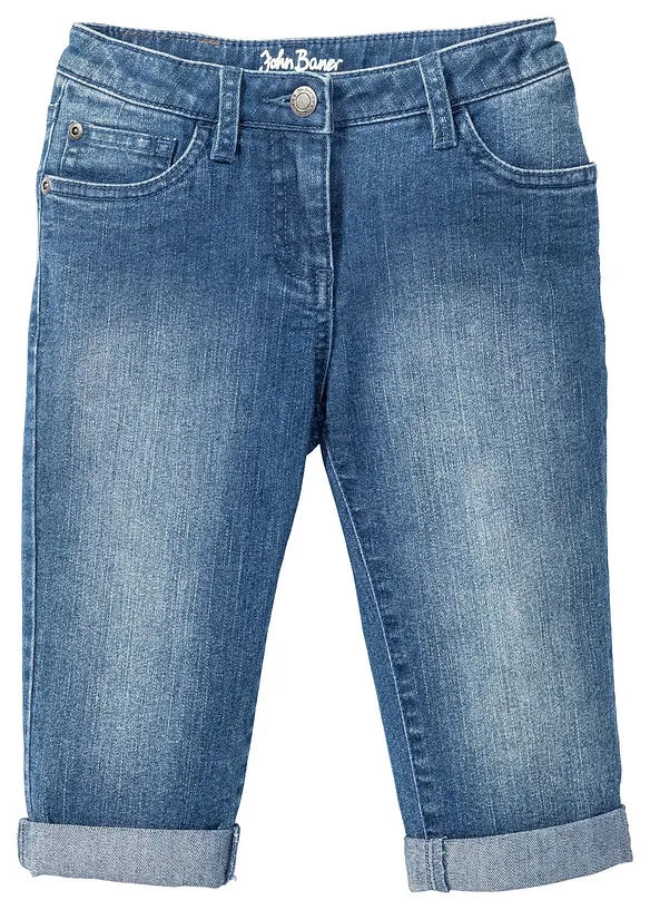 Caprijeans Mid Waist, bonprix