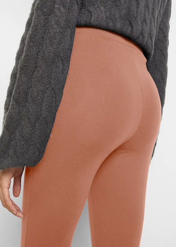 Leggings i lang modell (2-pack), bonprix