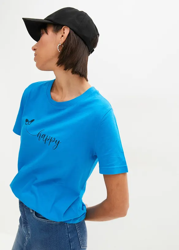 T-skjorte i 100% bomull, bonprix