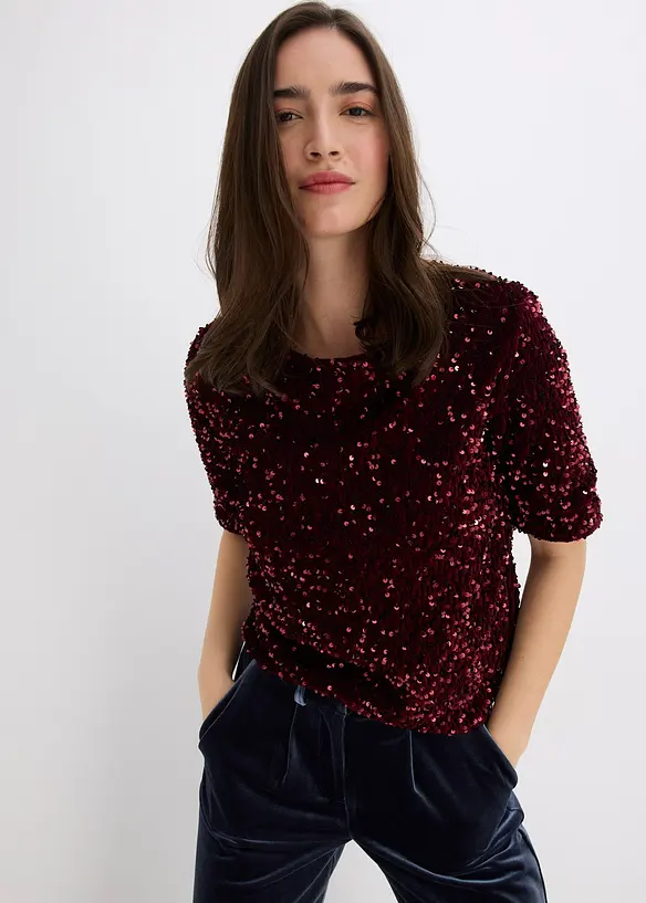 Paljett-topp, bonprix