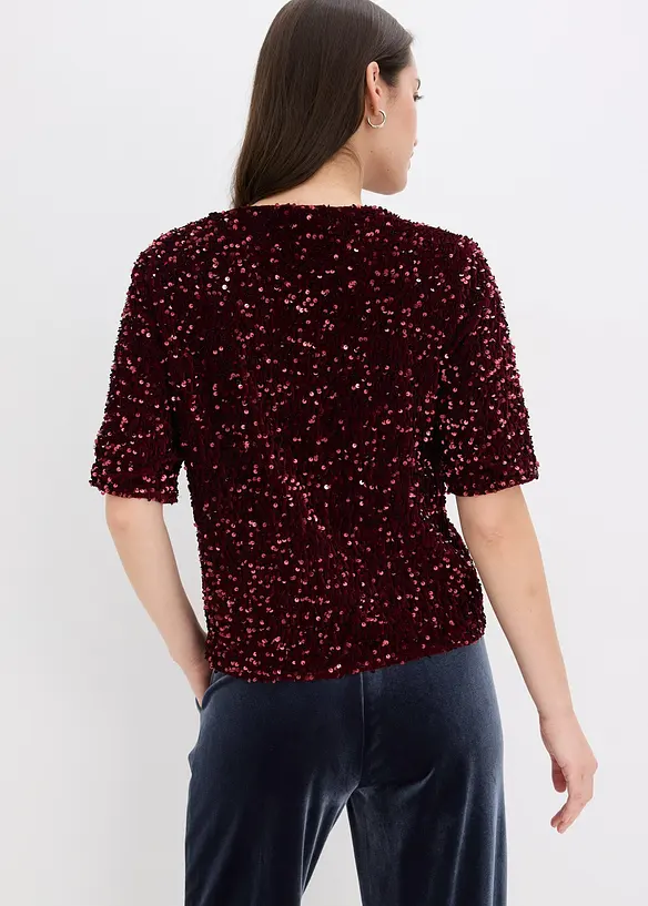Paljett-topp, bonprix
