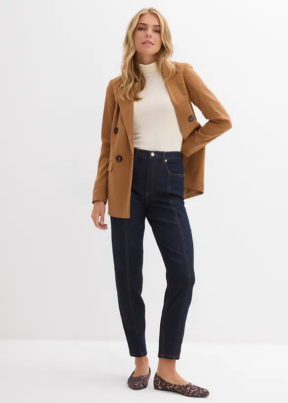 Mom-jeans High Waist, Stretch, bonprix