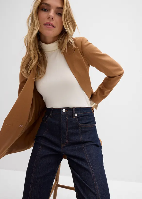 Mom-jeans High Waist, Stretch, bonprix