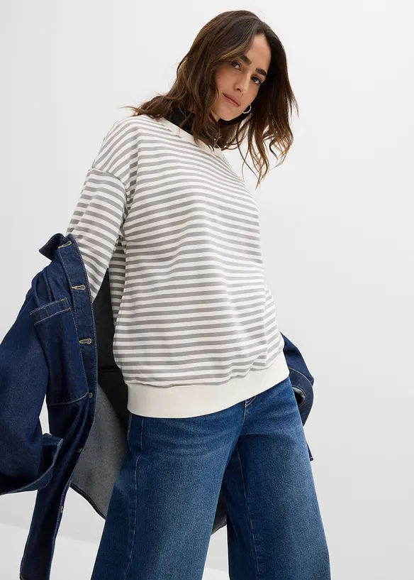 Mamma-sweatshirt i økologisk bomull, bonprix