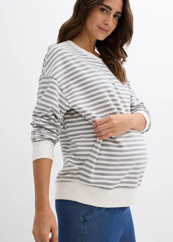 Mamma-sweatshirt i økologisk bomull, bonprix