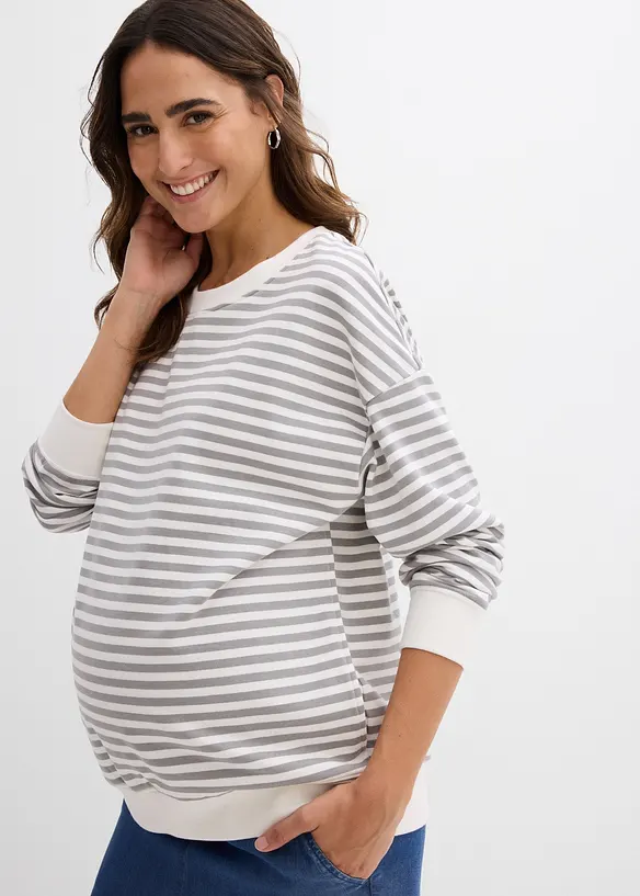 Mamma-sweatshirt i økologisk bomull, bonprix