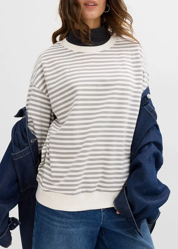 Mamma-sweatshirt i økologisk bomull, bonprix