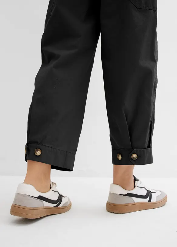Cargobukse med kortere benlengde, bonprix