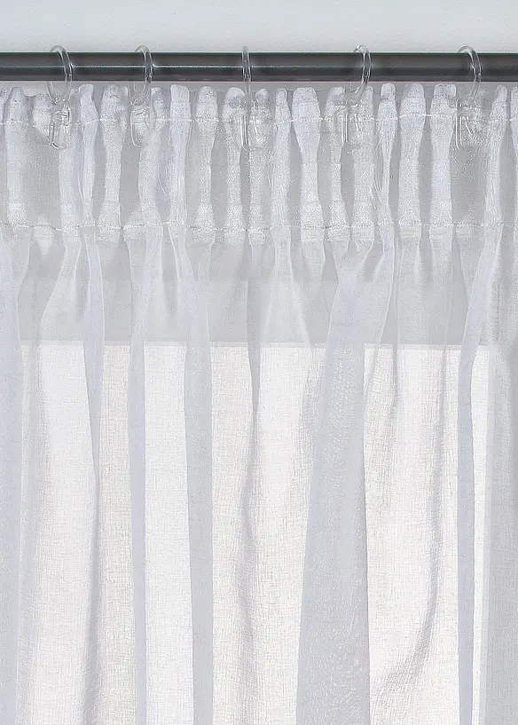 Gardin av resirkulert polyester (1-pack), bonprix
