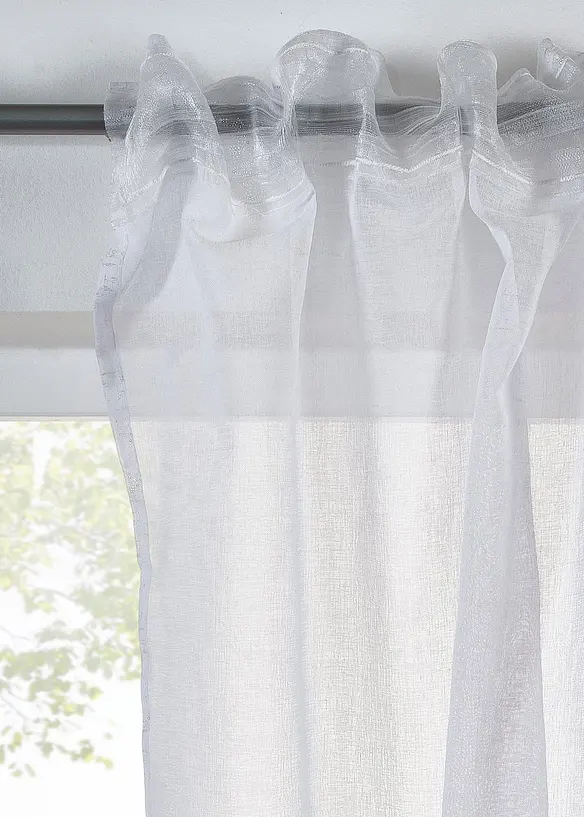 Gardin av resirkulert polyester (1-pack), bonprix