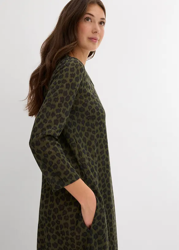 Trikot midikjole, bonprix