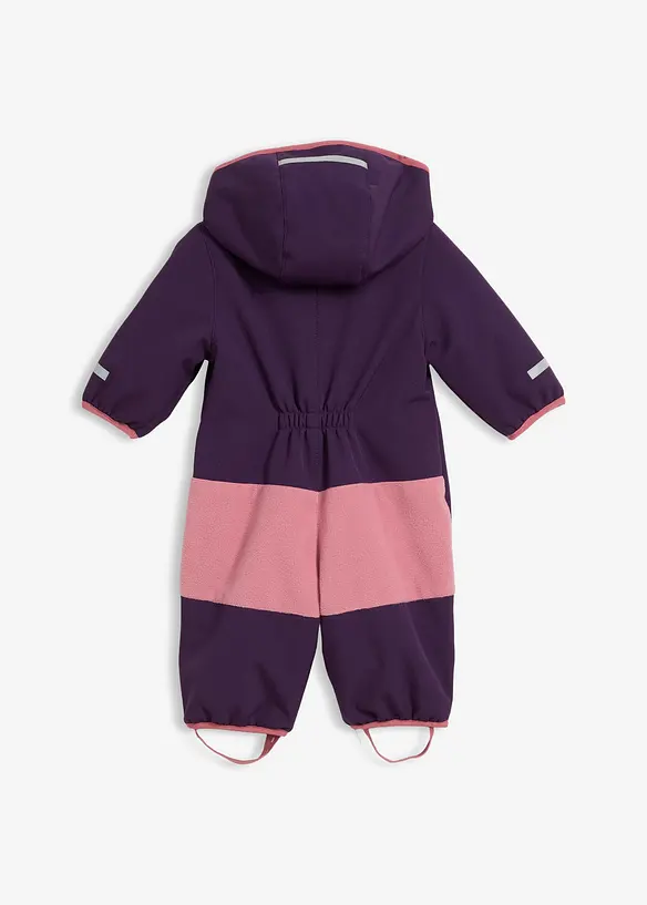 Vannavvisende softshelldress med hette, bonprix