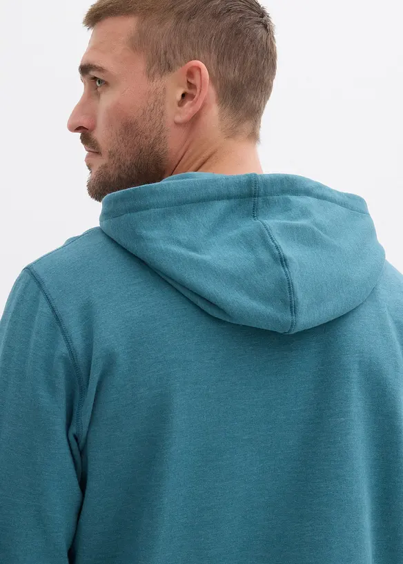 Sweatshirt med hette og myk børstet innside, bonprix