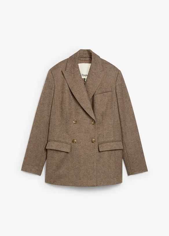 Blazer med ull, bonprix
