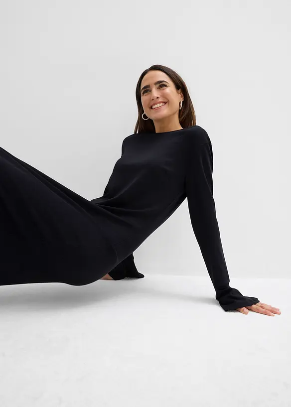 Trikotkjole i 100% bomull, bonprix
