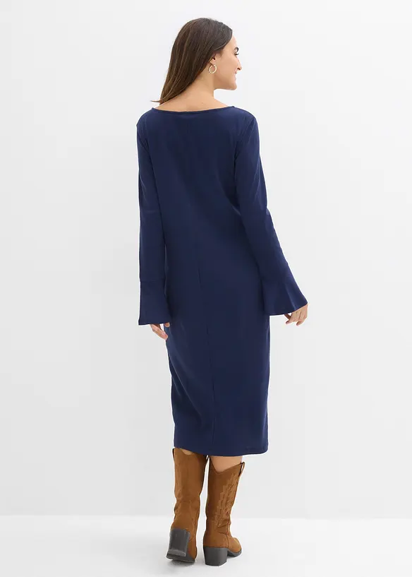 Trikotkjole i 100% bomull, bonprix