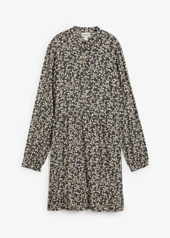 Minikjole i lett viskose, bonprix