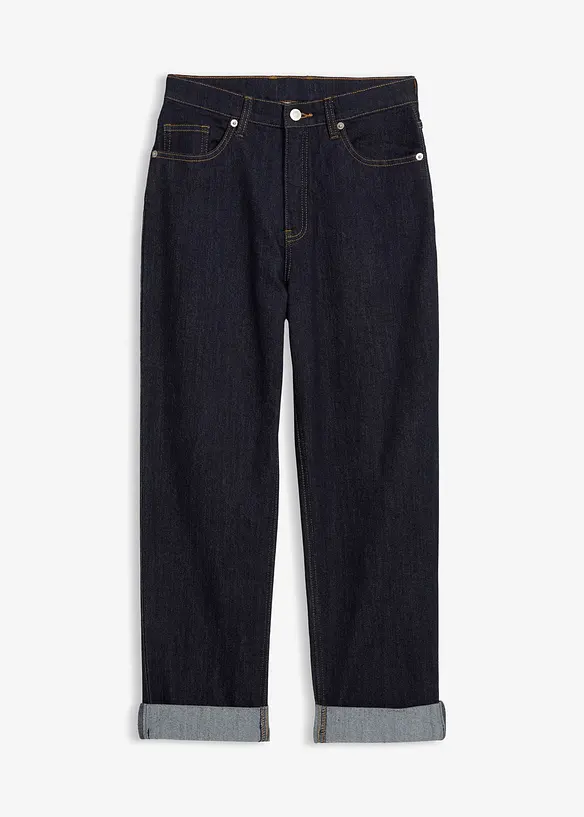 Loose Fit-jeans med regulerbar linning, Straight, bonprix