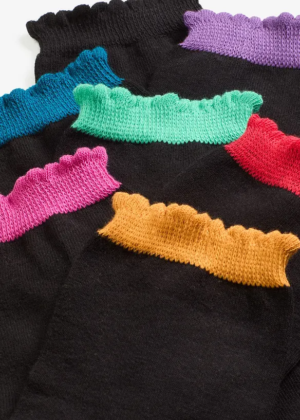 Sokker med økologisk bomull (7-pack), bonprix
