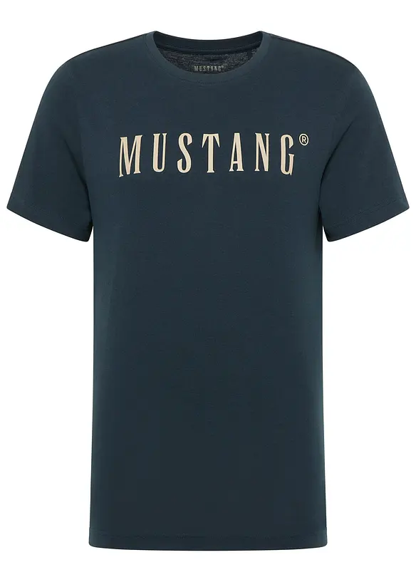 T-skjorte "Austin" fra Mustang, i 100% bomull., Mustang Jeans