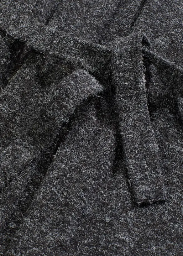 Strikkejakke i lodden, fluffy strikk, bonprix