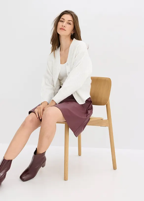 Oversized strikkejakke, bonprix