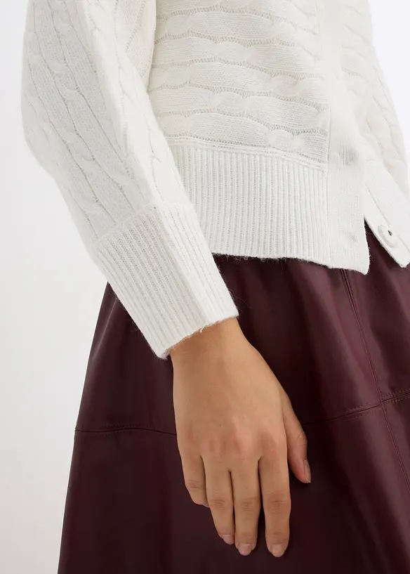 Oversized strikkejakke, bonprix