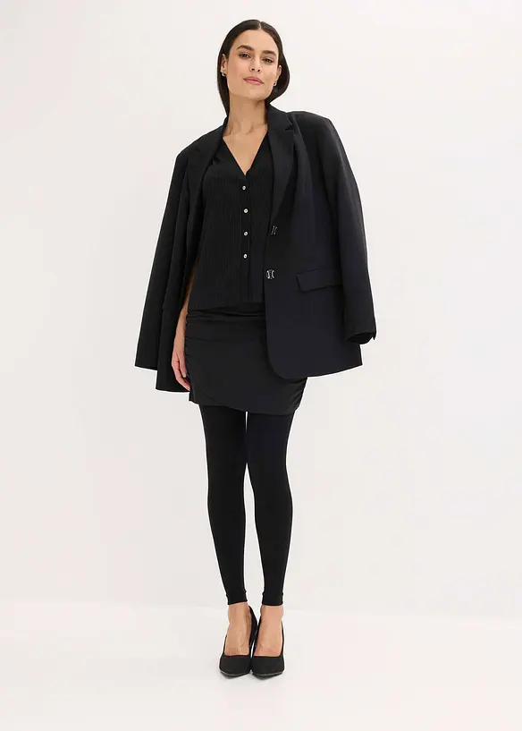 Leggings med push up, belly control og komfortlinning, formende egenskaper, ugjennomsiktig 80 DEN, bonprix