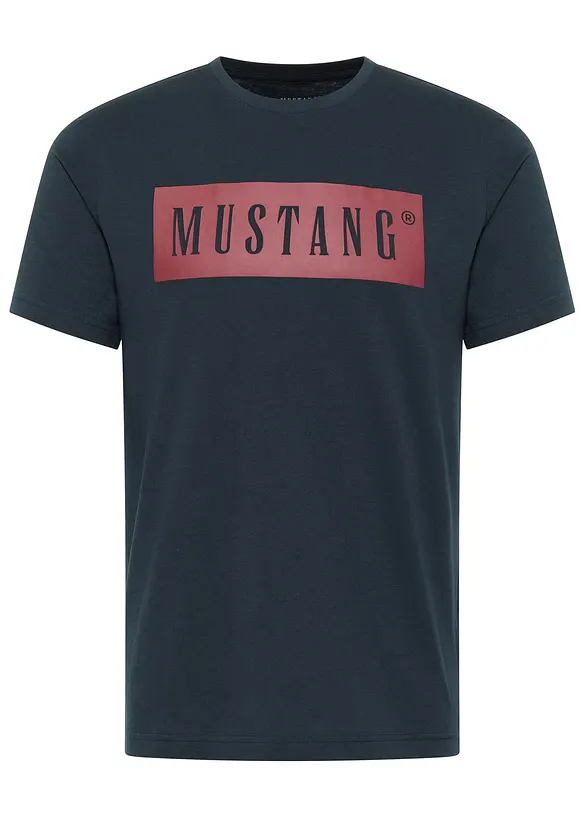 T-skjorte "Austin" i 100% bomull fra Mustang, Mustang Jeans
